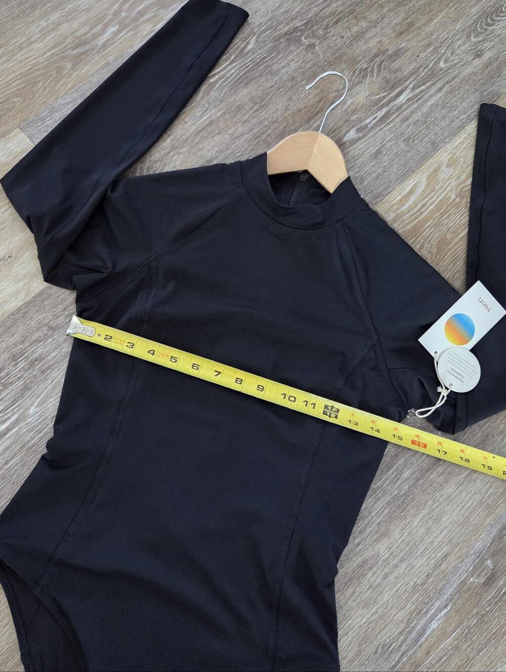 Vuori Long-Sleeve Crush Paddle Suit One Piece Swimsuit Bikini NWT HTF Athletic - Picture 10 of 14